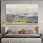 “Pastel Landscape Dream” Abstract Painting On Canvas DKS300