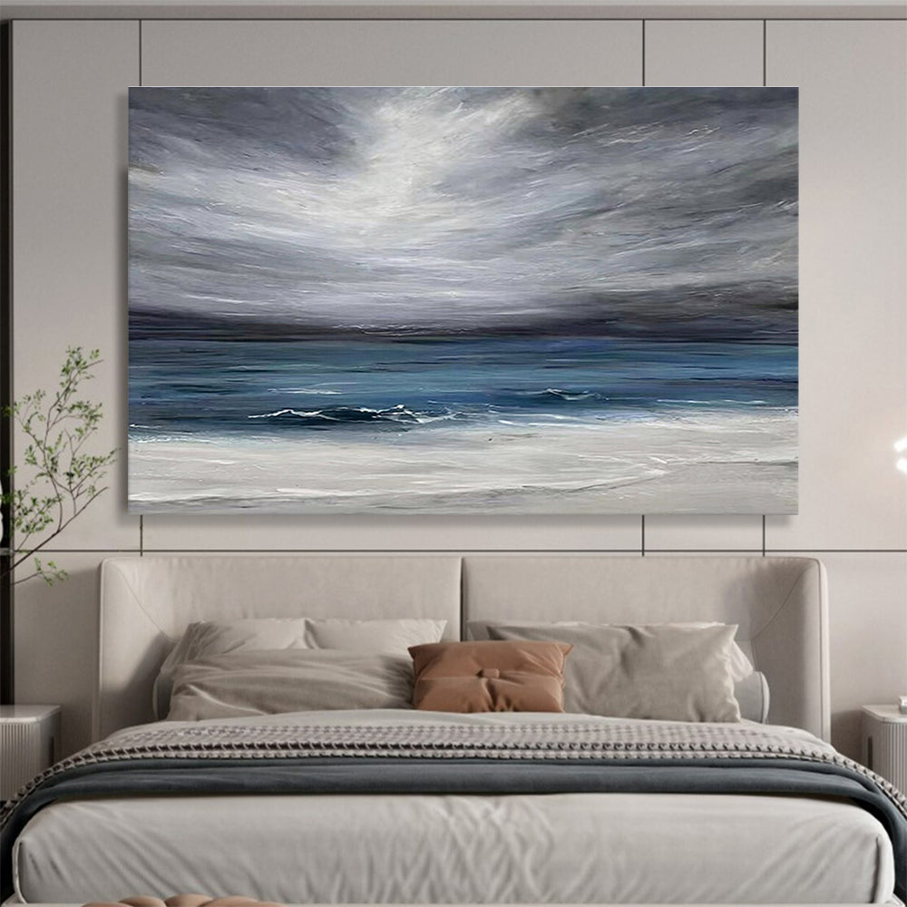 “Stormy Sea” Landscape Painting DKS215