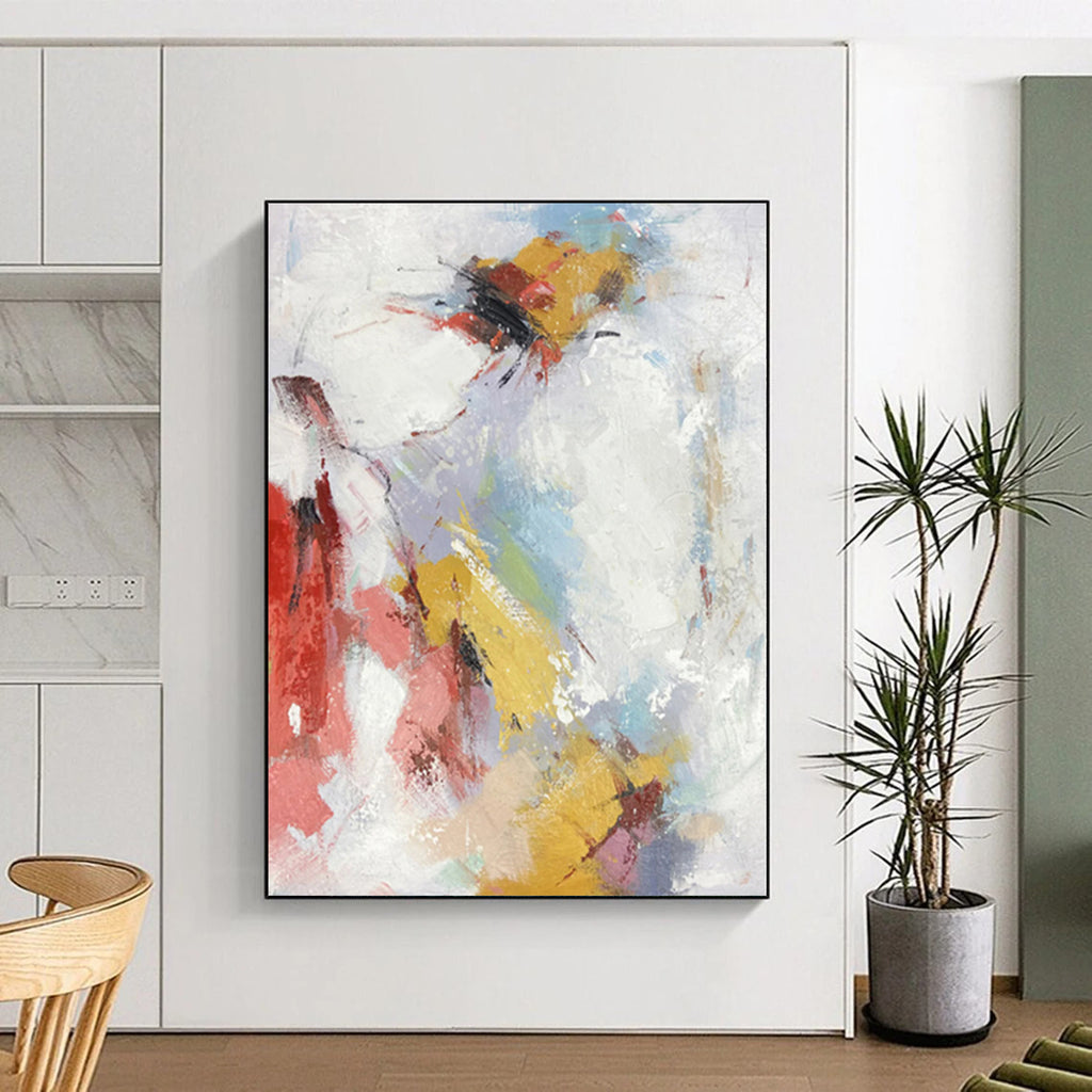 “Colorful Abstract Expressions” - Vibrant Abstract Painting On Canvas PS0294