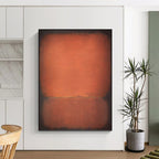 “Red - Black Abstract” - Abstract, Bold - Styled Painting On Canvas PT1613