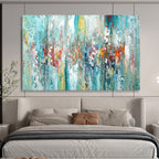 “Misty Forest Pines” - Oil Painting, Landscape PT1599