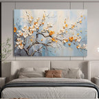 “3D Blossom Tree” - Sculptural Floral Painting On Canvas PT202