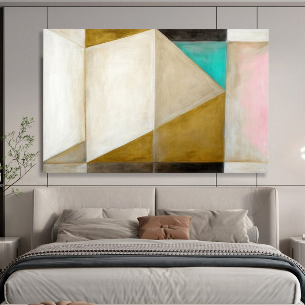 “White Cloud on Dark Blue” - Dreamy Simplicity Painting On Canvas PT1534